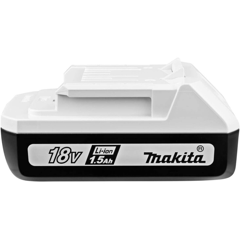 Makita 18V 1.5 Ah G-Series Li-ion Battery - White/Black
