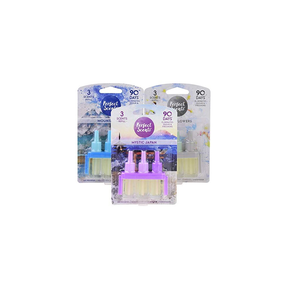 Perfect Scents 3x 3 Scents Refill Air Freshener for 3volution - Fresh, Long-Lasting Fragrance-image-OPC-PB82JBG-NEW