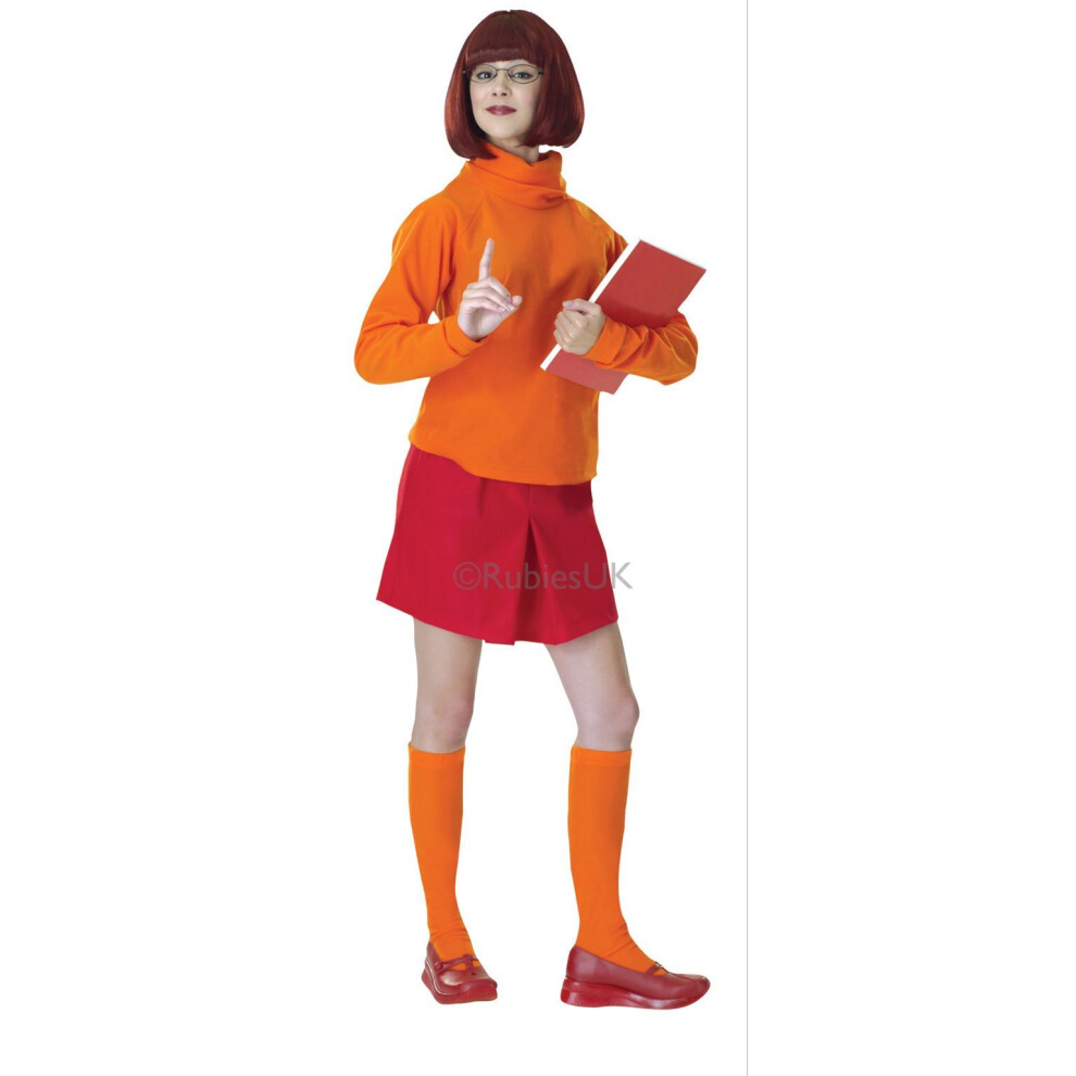 Rubies Adult Velma (Scooby Doo) Costume Orange