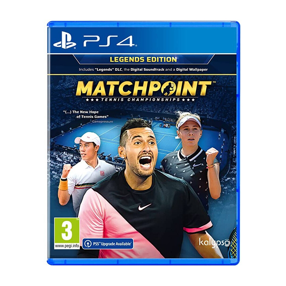Playstation Matchpoint Tennis Championships: Legends Edition (Ps4)