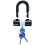 (1.5M, black) Oxford HD Chain Lock motorcycles Padlock 2
