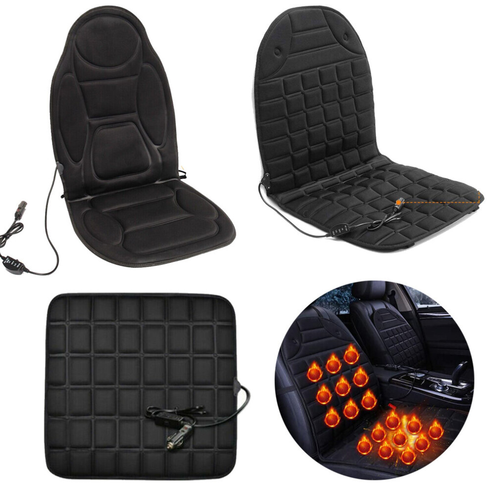 12V Car Seat Heating Pad Heated Seat Cushion Cover