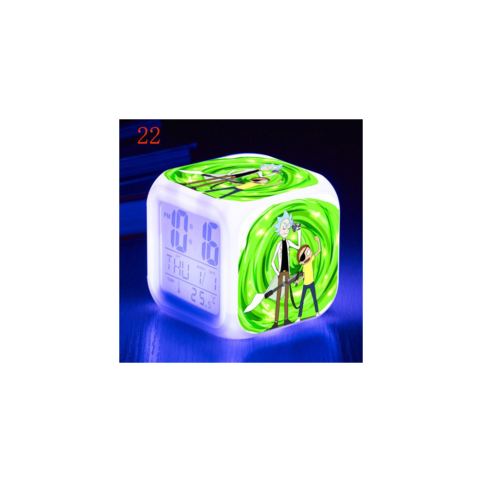 Rick and Morty Alarm Clock Kids Gifts Alarm ClockStyle A22