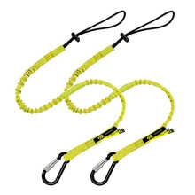 BearTOOLS 3 Foot Yellow Safety Lanyard 2 Pack