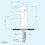 Gloss White 400 Wall Hung Vanity Unit & Matt Black Basin Tap & Handle 4