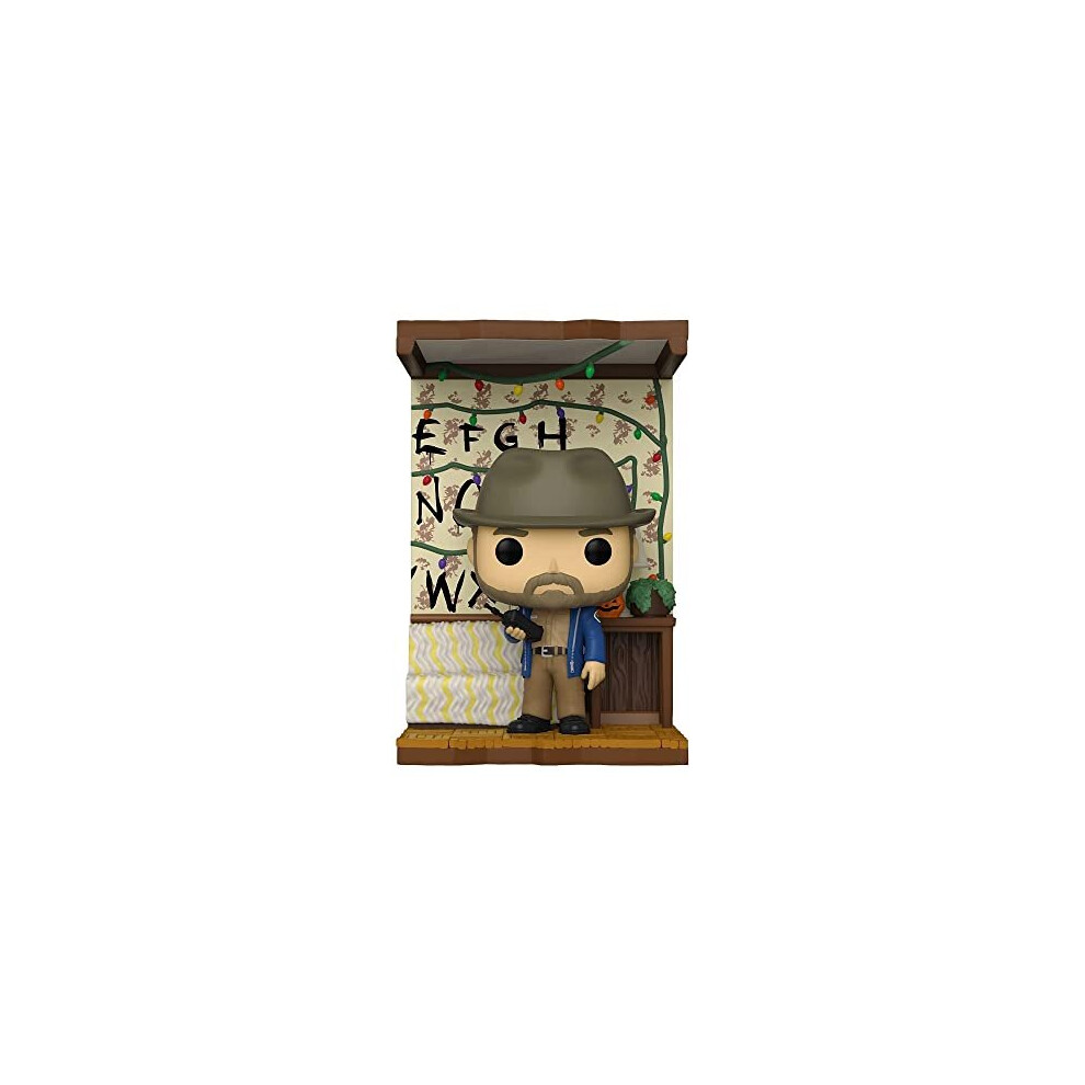 Funko 62290 POP Deluxe: Stranger Things - Build A Scene - Hopper (Amazon Exclusive), Multicolor