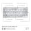 Logitech Logitech MX Mechanical Mini for Mac Wireless Illuminated Keyboard, Low-Profile Performance Switches, Tactile Quiet Keys, Backlit, Bluetooth, USB-C, 6