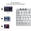 Logitech Logitech MX Mechanical Mini for Mac Wireless Illuminated Keyboard, Low-Profile Performance Switches, Tactile Quiet Keys, Backlit, Bluetooth, USB-C, 7