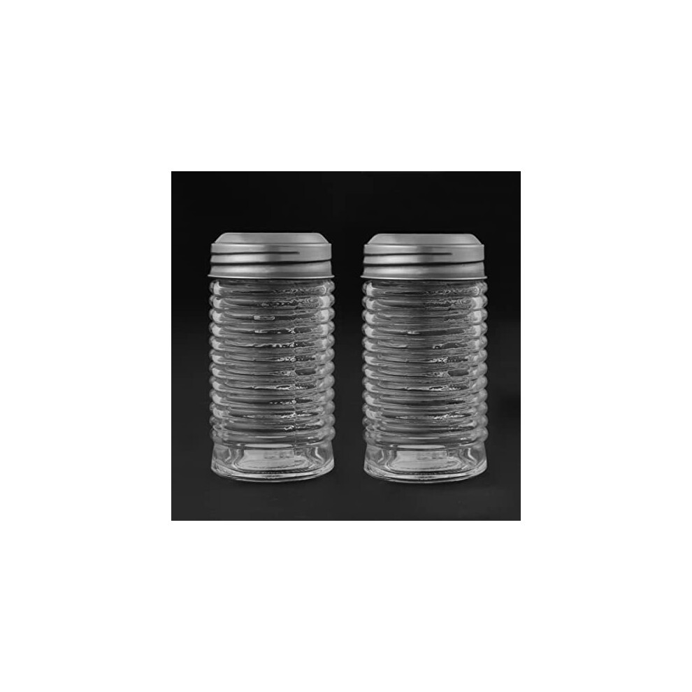 Salter Café Glass Salt & Pepper Shaker Set