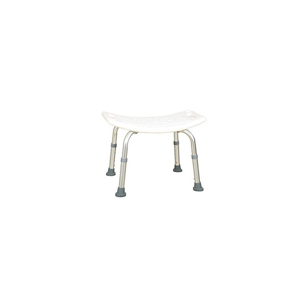 OR8 Shower Stool Height Adjustable Bath Seat Anti-Slip Aluminium Bath Chair Disability Aids Perching Stool For Elderly, Disabled And Handicap