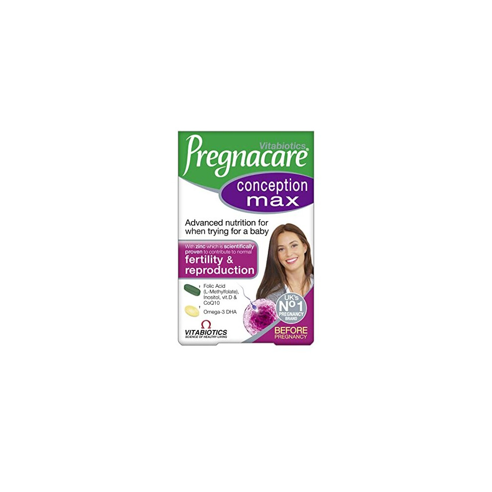 Vitabiotics Pregnacare Conception Max - 84 Tablets/Capsules