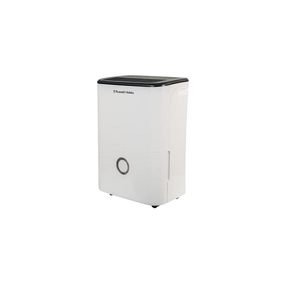Russell Hobbs RHDH2002 20 Litre/Day Dehumidifier for Damp/Mould & Moisture in Home, Kitchen, Bedroom, Office, Caravan, Laundry Drying, 50m2 Room,