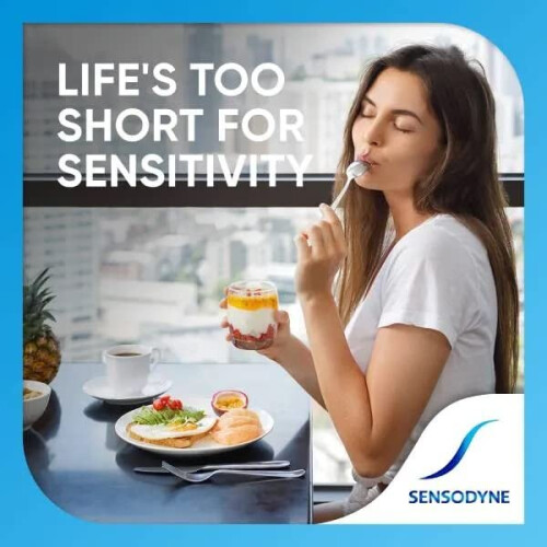 Sensodyne Sensodyne Complete Protection & Advanced Whitening Toothpaste For Sensitive Teeth, Eliminates Bad Breath, 75ml 1