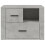 VidaXL (Concrete grey) vidaXL Bedside Cabinet Engineered Wood End Table Nightstand Multi Colours 6