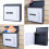 AREBOS AREBOS Modern Design Letterbox Graphite Wall Mailbox Post Box 6