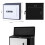 AREBOS AREBOS Modern Design Letterbox Graphite Wall Mailbox Post Box 7