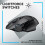 Logitech Gaming-Maus - Kabellos - Logitech G - G502 X Lightspeed - Schwarz 2