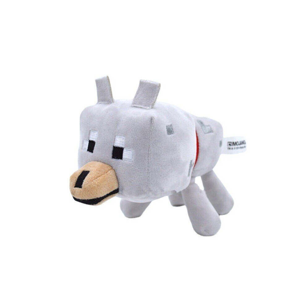 Minecraft Plush Toy kids Gift 23cm old wolf