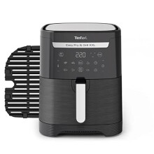 Tefal EasyFry XXL 2-in-1 Digital Air Fryer & Grill, With Draw Divider, 6.5L Capacity, 8 Programs, Black, EY801827, Amazon Exclusive