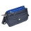Womens Navy Leather Shoulder Messenger Handbag Ada 3