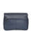 Womens Navy Leather Shoulder Messenger Handbag Ada 5