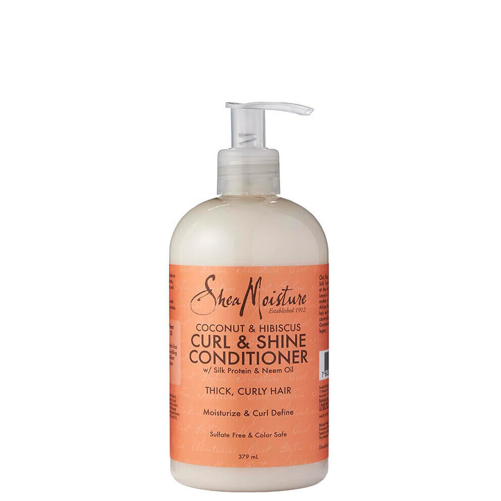 Shea Moisture Coconut and Hibiscus Curl & Shine Conditioner 379ml