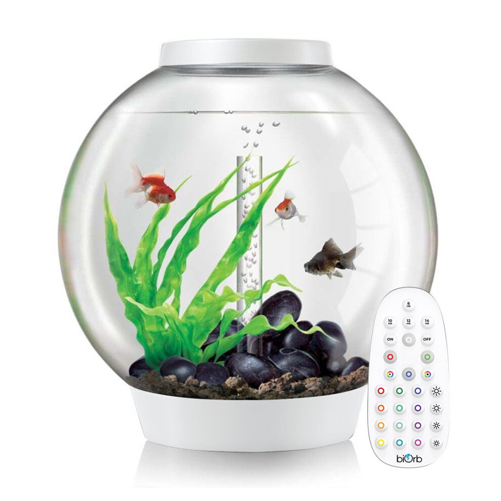 BiOrb Classic 60L Aquarium in White with MCR LED Lighting