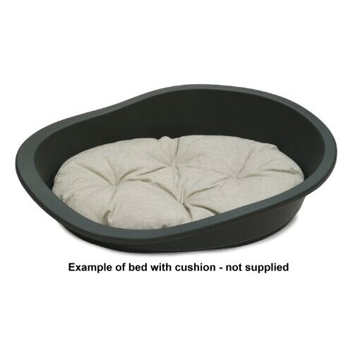 Rosewood SONNY Classic Plastic Dog Bed 80 GRAPHITE 1