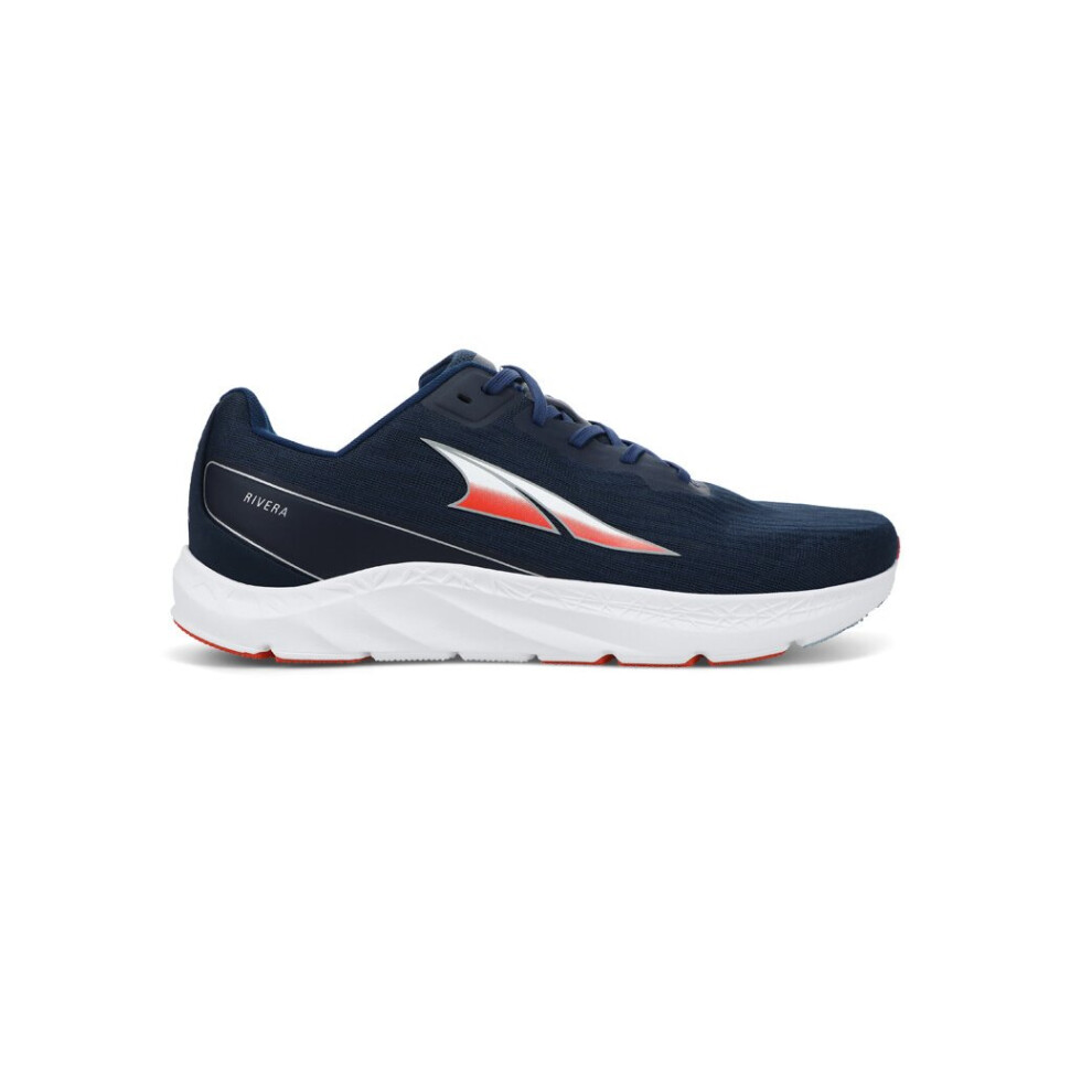 (10 UK) Altra Rivera Men's Cushioned Road Running Shoes, Navy Blue