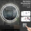 (600x600mm) Round Led Illuminated Wall Bathroom Mirror 12