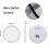 (600x600mm) Round Led Illuminated Wall Bathroom Mirror 10