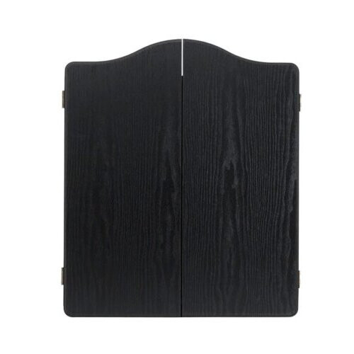 winmau WINMAU Black Deluxe Dartboard Cabinet