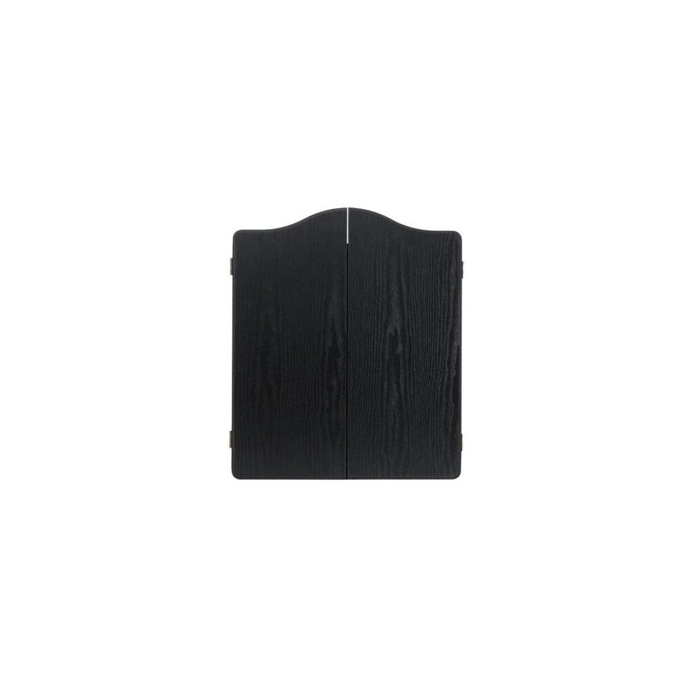 WINMAU Black Deluxe Dartboard Cabinet