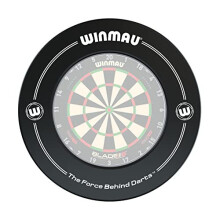 WINMAU Printed Black Dartboard Surround