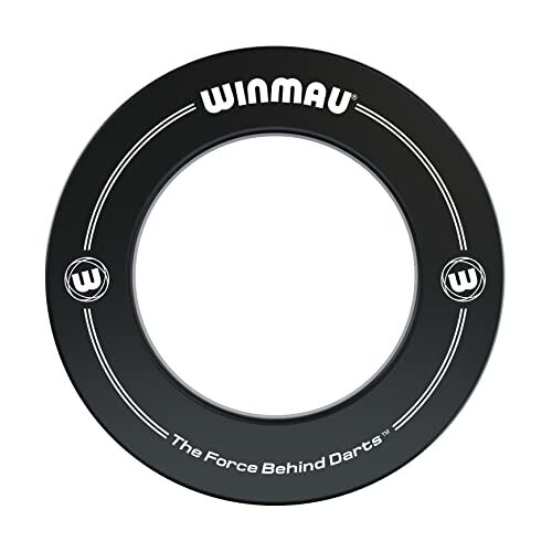 winmau WINMAU Printed Black Dartboard Surround 1