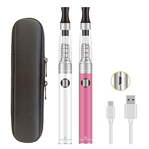 E Cigarettes Vape Pen H2 Starter Kit 2 Vape Pens Easy Top Fill