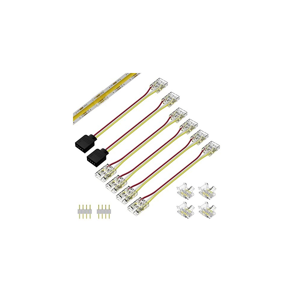 Photos - Cable (video, audio, USB) PAUTIX CCT COB LED Strip Connector Set for 10mm Width CCT Tunable COB LED Strip with 4-Pin Connector