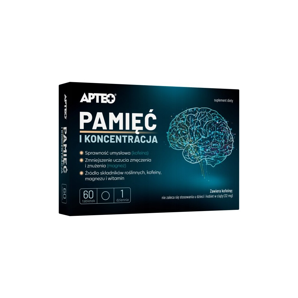 PAMIEC i koncentracja Memory & concentration multivitamin-60tablets