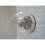 SILVER GLITTER UNICORN DOME BAUBLE 2
