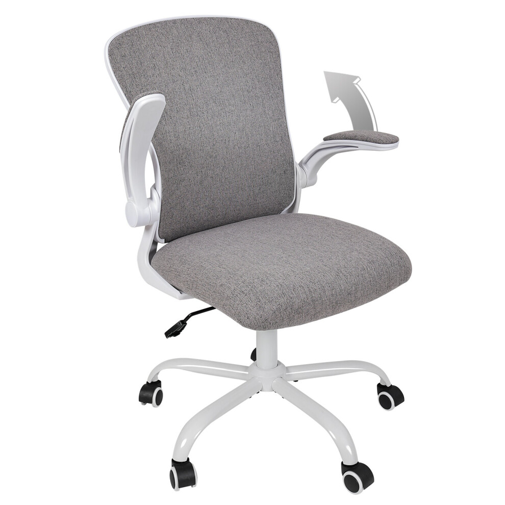 (Dark Grey) Ergonomic Office Chair Computer Desk Task Seat