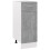 VidaXL vidaXL Kitchen Cabinet Concrete Grey Engineered Wood Sideboard Side Cabinet 1