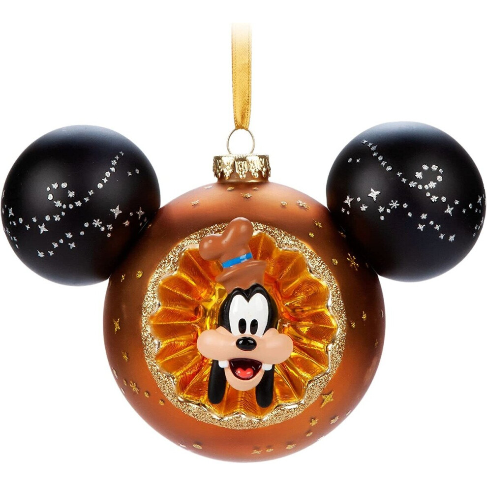 Disney Official Goofy Festive Hanging Ornament 15cm Keepsake Tree Decoration