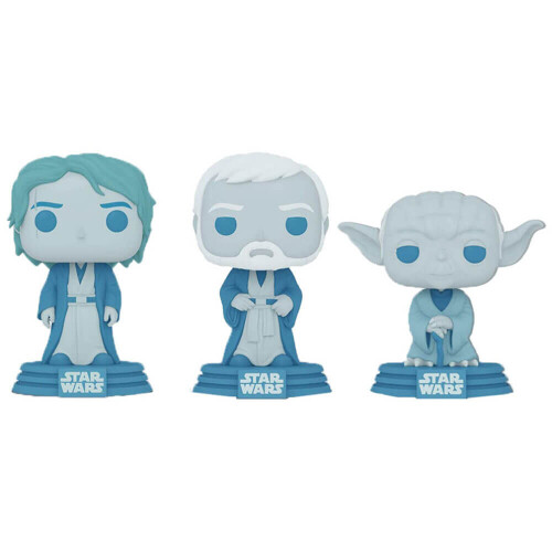 Star Wars Star Wars Across the Galaxy Force Ghost Glow US Ex Pop! 3pk