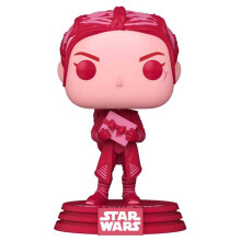 Funko Pop! Star Wars: Valentines Fennec The Mandalorian Vinyl-Sammelfigur Geschenkidee Offizielle Produkte Spielzeug fr Kinder und E