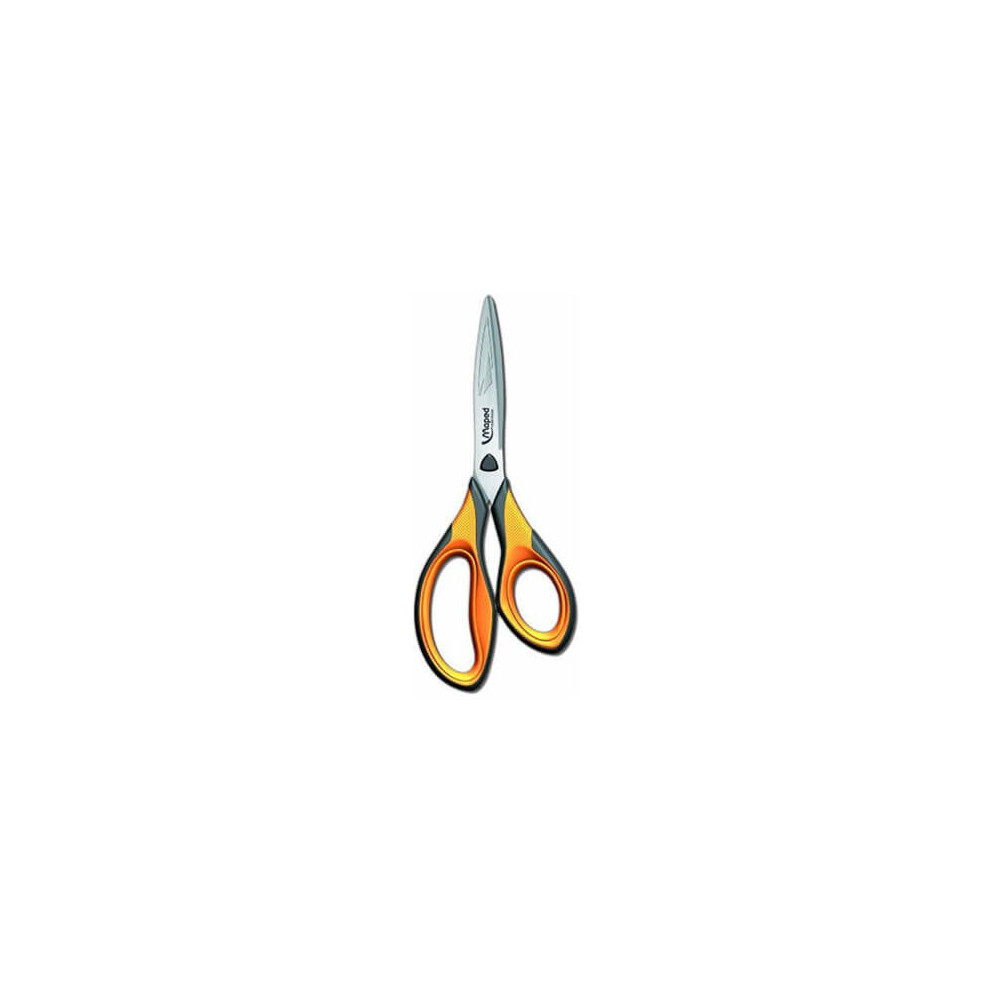 Maped Ultimate Asymmetrical Scissors (Black/Yellow) 3154146977102