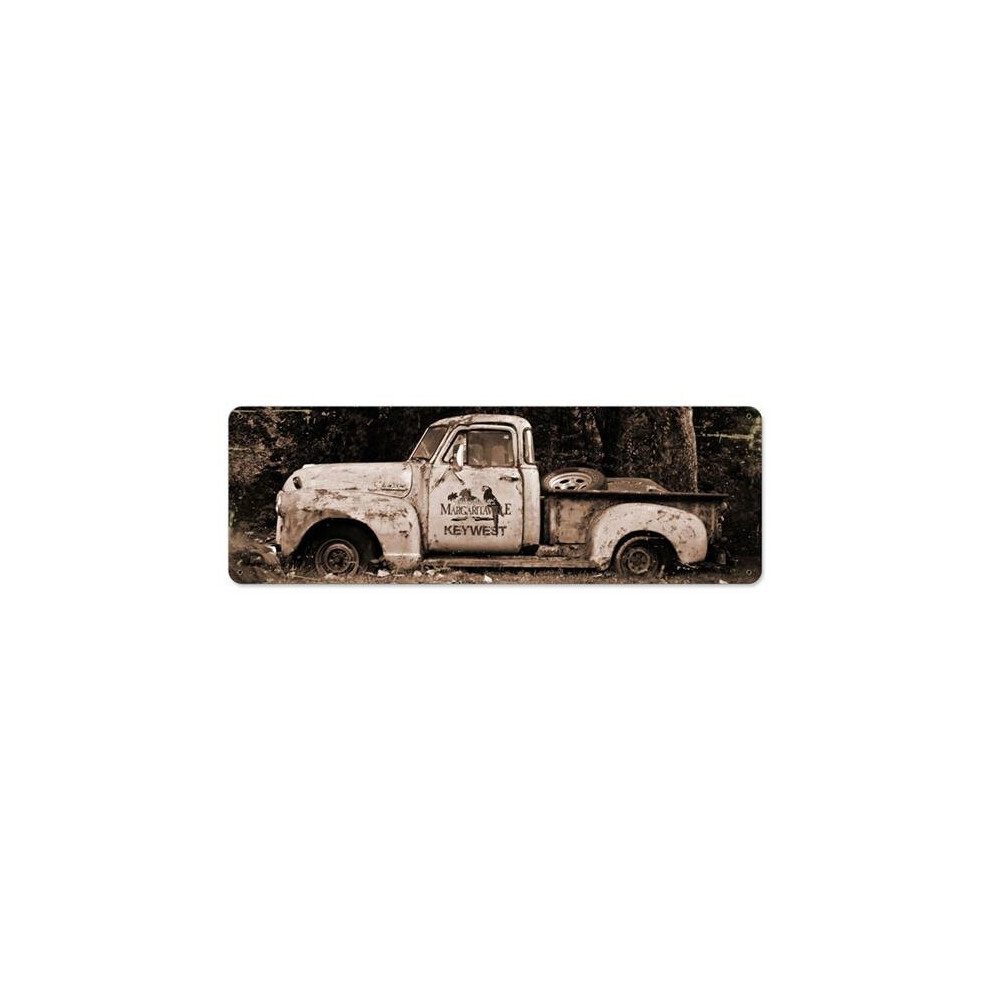 Past Time Signs AIF073 8 x 24 in. Margaritaville Key West Sign
