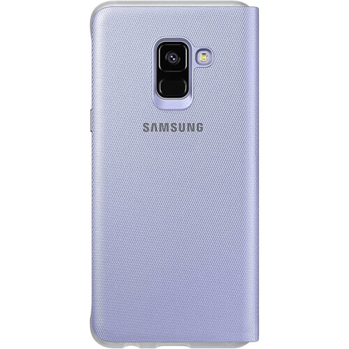 Samsung Samsung Neon Flip Case  Edge Notifications for Galaxy A8 Orchid Grey 1