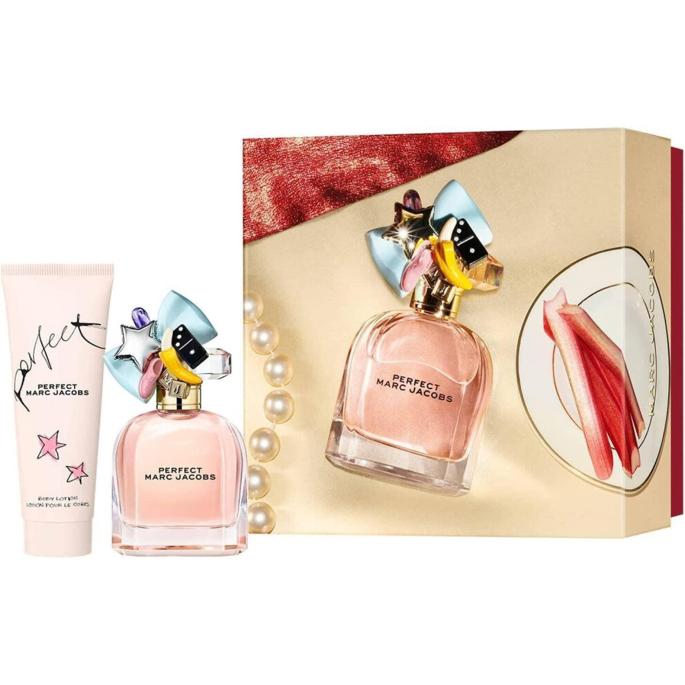 Marc Jacobs Perfect 50Ml Eau De Parfum And 75Ml Body Lotion Giftset