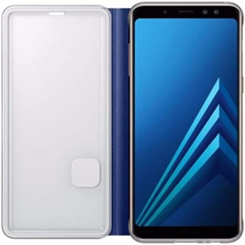Samsung Samsung Neon Flip Case with  Edge Notifications for Galaxy A8 Blue 1