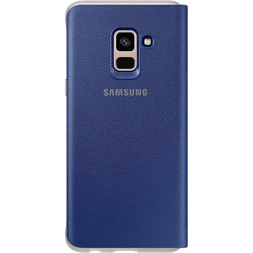 Samsung Samsung Neon Flip Case with  Edge Notifications for Galaxy A8 Blue 2